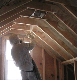 Stamford CT attic spray foam insulation